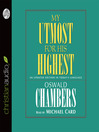 My Utmost for His Highest: An Updated Edition in Today's Language
